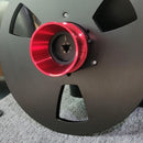 Burgundy Red Aluminium NAB Hub adapters for Studer Revox#
