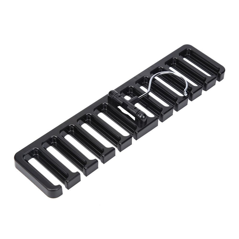 Plastic Tie Waistband Scarf Storage Rack Closet Wardrobe Organizer Hanger S