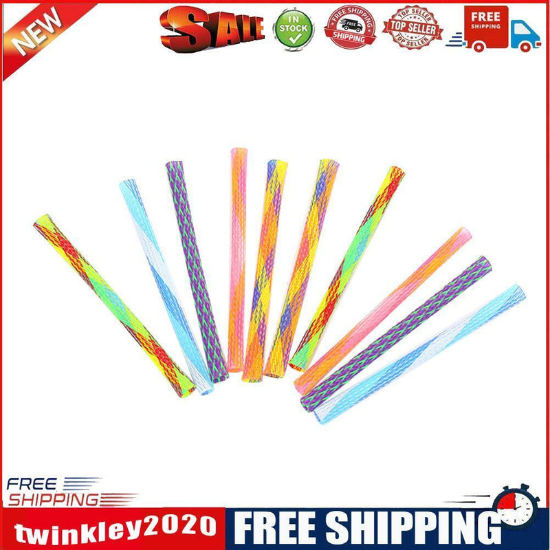 13cm Cat Teaser Color Spring Pet Flexible Interactive Bouncing Toys Random