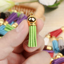 Holder Leather Tassels Tassel Hanging Pendant Pendant Accessories Make Keychain