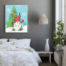 Gnome Gift Oil Paint By Numbers DIY Coloring Christmas Picture for Adults Chi