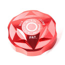 RISK Fork Shoulder Air Nozzle Cap MTB Shockproof Front Fork Cover (Red) Newly