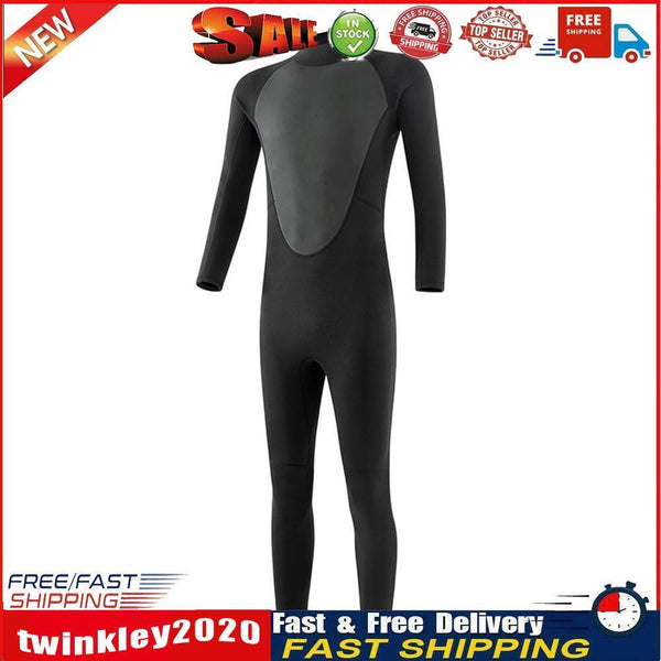Full Bodysuit Wetsuit Warm Swimming Surfing Snorkeling Diving Suit (L) Newly