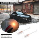 5x T5 14V Universal Car Audio Gear Indicator Light Instrument Panel Bulbs Amber