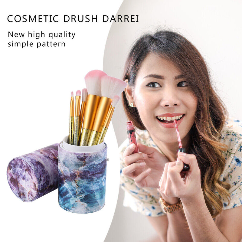 Women Outdoor Makeup PU Bag Cosmetic Brush Pen Storage Organizer Waterproof Box