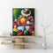Making Ceramics Oil Paint By Numbers Kit DIY Handpainted on Canvas Wall Art