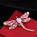 Women Insect Brooch Pin Corsage Dragonfly Brooches Dress Coat Accessories