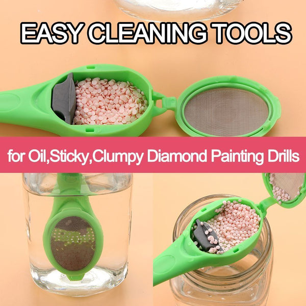 Washing Tools Sticky Clumpy Drills Diamond Painting Accessories Clean Tool