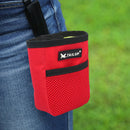 Portable Training Dog Snack Bags Oxford Outdoor Feed Storage Pouch (Red) Newly