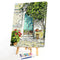 Hand Painted Artwork Frameless DIY Sunny Doorway Painting By Numbers Picture Kit