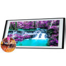 5D DIY Full Round Drill Diamond Painting Kit Waterfall Mountain Drawing Orn