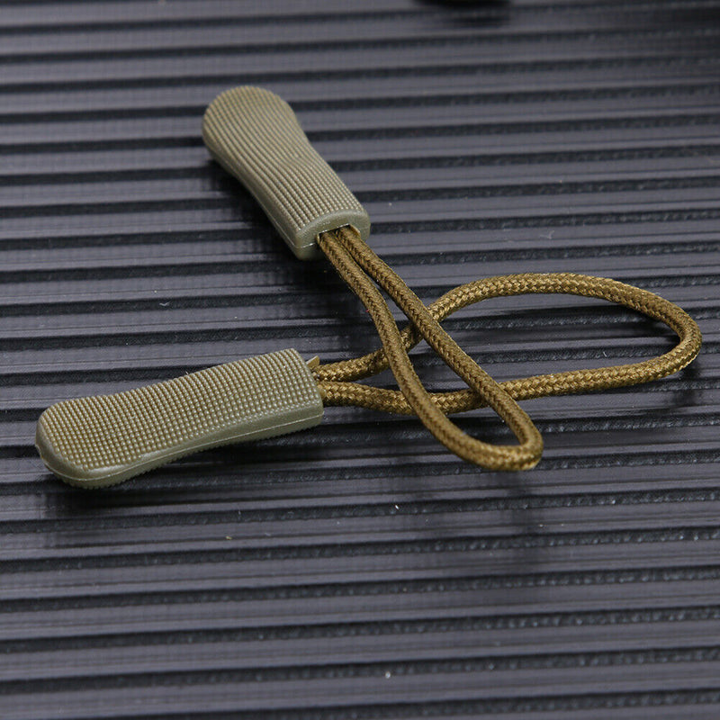 10pcs Zipper Anti Brief Sweater End Rope Cord Replacement for Sewing Clothes Bag