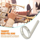 Metal Trumpet Valve Slide Finger Pull Ring for Professional Trumpet Cornet Pa