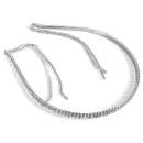 Rhinestone Headband Tassel Hair Band Women Elegant Shiny Headwear (Style 1)