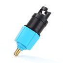 Air Valve Adapter Kayak Rowing Boat Pumps Adaptor for SUP Board (Blue) Newly