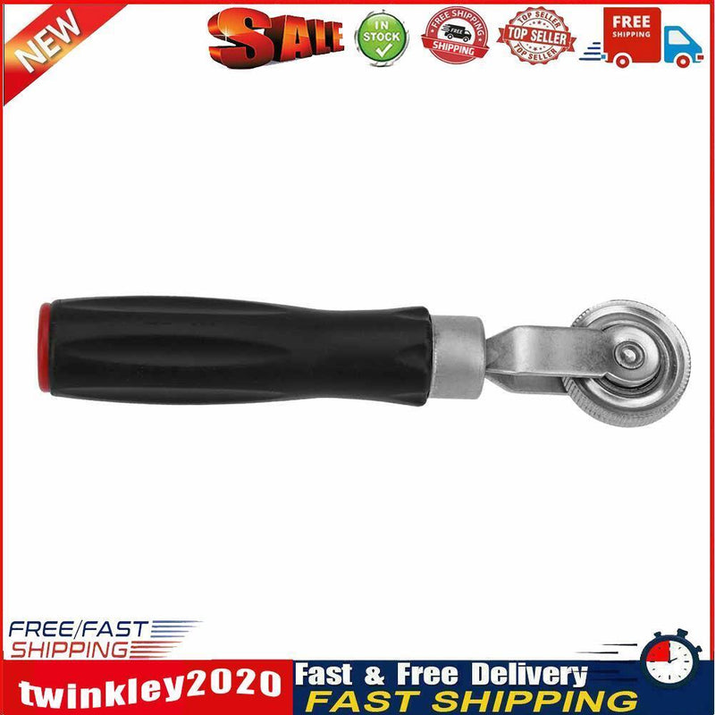 Portable Car Tire Repair Tool Metal Compaction Roller with Rubber Handle Newly