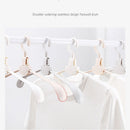 Foldable Clothespin Storage Organizer Clothes Holder Travel Clothes Hangers