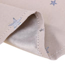 Stars Blackout Curtain Living Room Window Blind Shading Screen Drapes(Beige
