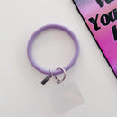 Hanging Ring Mobile Phone Silicone Chain Anti-Lost Lanyard Pendant Clothing Bracelet