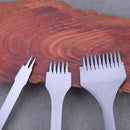 3pcs Europe Oblique Flat Cut French Leather Punch Carving Art Tool(3.38)