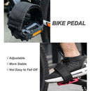 2x Nylon Bike Fixed Gear Pedal Strap Anti-slip Bicycle Straps Extended Foot Z0J2