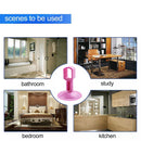 2pcs Doorknob Wall Mute Crash Pad Cushion Door Handle Lock Silencer (Pink) Newly