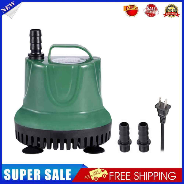 #A 10L 460L/H 10W Submersible Fish Tank Aquarium Circulating Suction Cup Water P