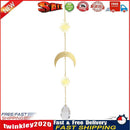 Hanging Moon Sun Heart Ball Light Catcher Crystal Outdoor Wind Chime (63) Newly