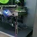 TEUCER Magnetic Graphics Card Brace Jack Vertical Telescopic Video Card Hol
