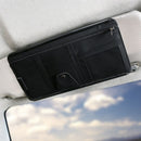 Sunglasses Case Sunshade Organizer Sun Visor Storage Bag Document Ticket Holder