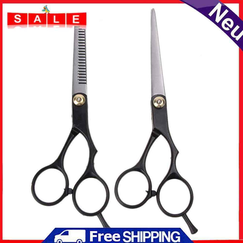 2pcs Salon Professional Barber Hair Cutting Thinning Scissors Shears Hair