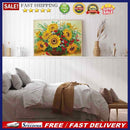 Sunflower Vase Diamond Painting Kits Partial Special Shaped Drill Home Decor