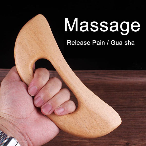 Health Treatment Release Pain Wood Therapy Stick Massage Beech Gua sha