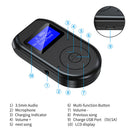Wireless Bluetooth 5.0 Transmitter 3.5mm Aux Stereo Audio Adapter for PC TV Home