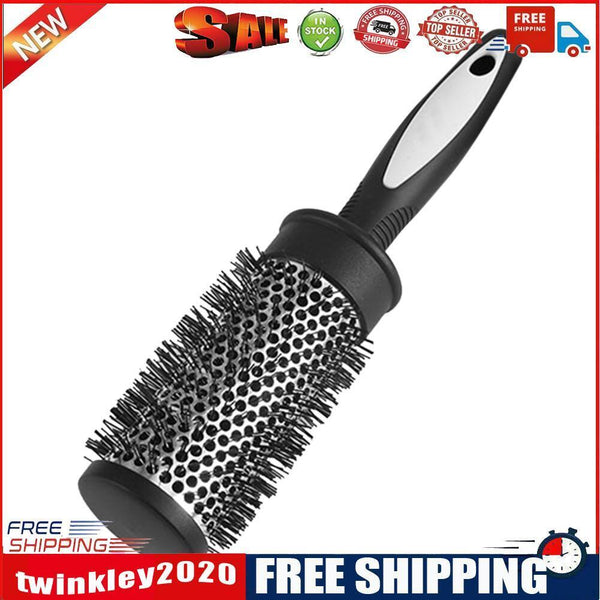 Nylon Hair Roll Comb Cylinder Curly Hair Rolling Comb Hair Styling Tool (M)