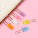 Stationery School Cartoon Bookmark Binder Organizer Paper Clips Clip Holder