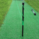 Golf Alignment Sticks Fiberglass Swing Putting String Pegs Training Aids