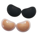 1 Pair Women Bikini Push Up Sponge Bra Pad Breathable Chest Pad (Black)