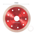 Diamond Saw Blades Wood Cutting Wheel Disk for Tile Ceramic (Red 115mm) Newly