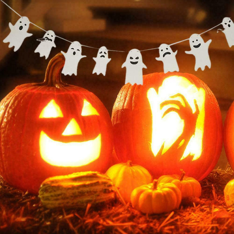 Cute Spooky Garland Home Decoration For Halloween Party T4Y5
