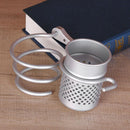 Wall Mounted Hair Dryer Holder Aluminum Dry Comb Holder Rack Standing Se