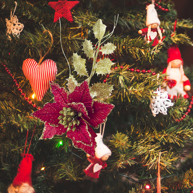 Artificial Flower Simulation Flower Arrangement Home Christmas Tree Decorations