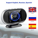 KONNWEI KW206 2 in 1 OBD TFT Screen On-Board Computer Auto Head-Up Display