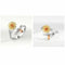 Freely Sunflower Spinning Anxiety Ring Finger Ring Anti-stress Rotating Ring