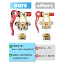 Car Van Disconnect Battery Main Cable Post Battery Terminals Connectors Clamps