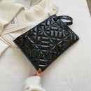 Women Fashion PU Leather Solid Color Clutch Business Female Large Satchel Bag