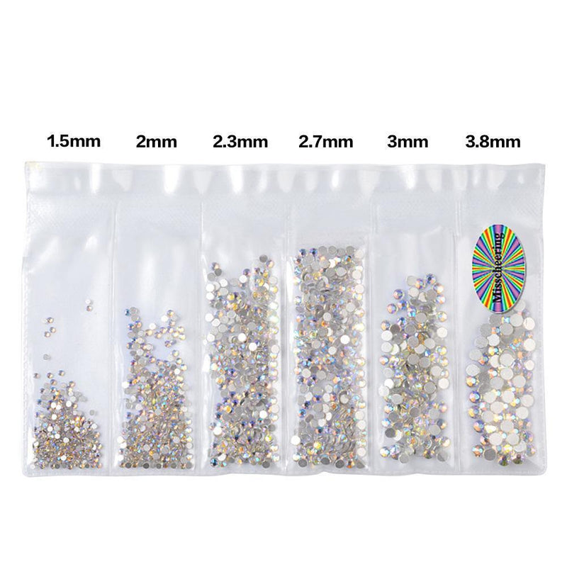 Dental Rhinestones Jewelry Teeth Jewelry Dental Crystal Tooth Decor Gems (Ivory)