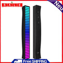 Voice Activated Light Bar Music Rhythm RGB Rechargeable Lamp Strip APP Control