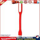 LED USB Lamp Mini Portable Laptop Book Reading Desk Night Lighting (Red) Newly