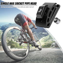 Aluminum Bicycle Seatpost Clamps Head Single Nail Seat Tube Head (Black) Newly